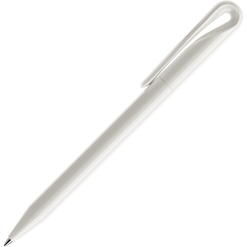 Prodir DS1 TPP Twist Kugelschreiber , Prodir, weiß, Kunststoff, 14,10cm x 1,40cm (Länge x Breite), Bild 4
