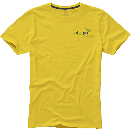 Nanaimo T-Shirt Für Herren , gelb, Single jersey Strick 100% BCI Baumwolle, 160 g/m2, M, , Bild 4