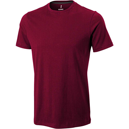 Nanaimo T-Shirt Für Herren , bordeaux, Single jersey Strick 100% BCI Baumwolle, 160 g/m2, XS, , Bild 1