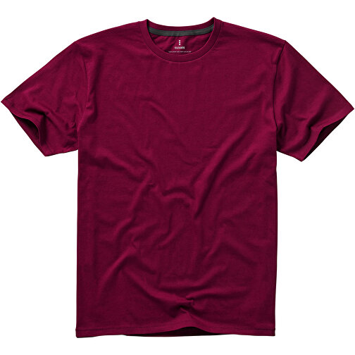 Nanaimo T-Shirt Für Herren , bordeaux, Single jersey Strick 100% BCI Baumwolle, 160 g/m2, XS, , Bild 7