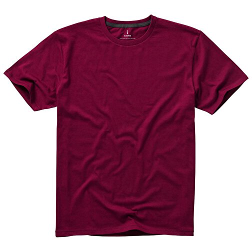 Nanaimo T-Shirt Für Herren , bordeaux, Single jersey Strick 100% BCI Baumwolle, 160 g/m2, M, , Bild 12