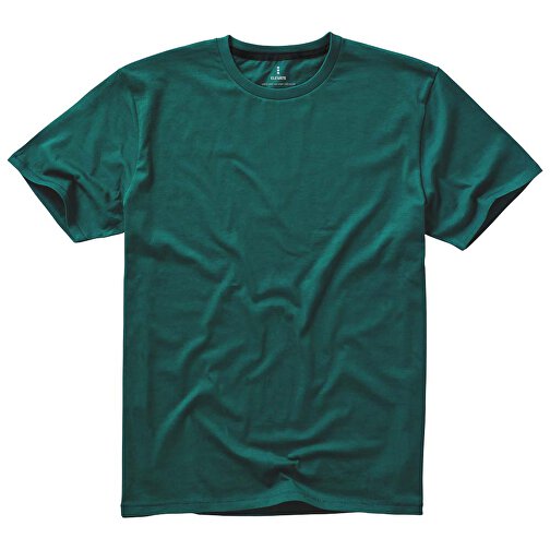 Nanaimo T-Shirt Für Herren , waldgrün, Single jersey Strick 100% BCI Baumwolle, 160 g/m2, XS, , Bild 10