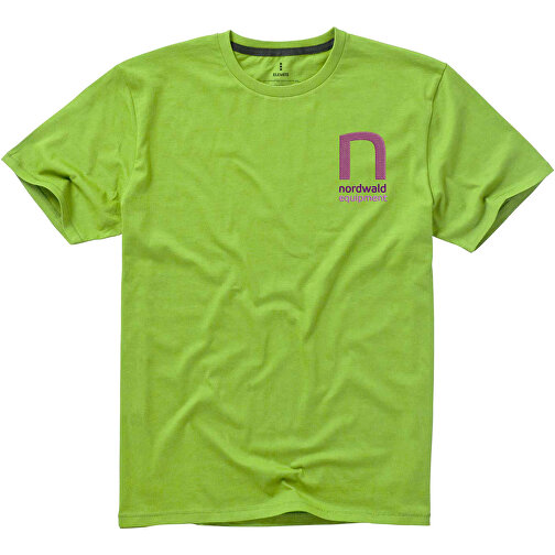 Nanaimo T-Shirt Für Herren , apfelgrün, Single jersey Strick 100% BCI Baumwolle, 160 g/m2, XS, , Bild 4