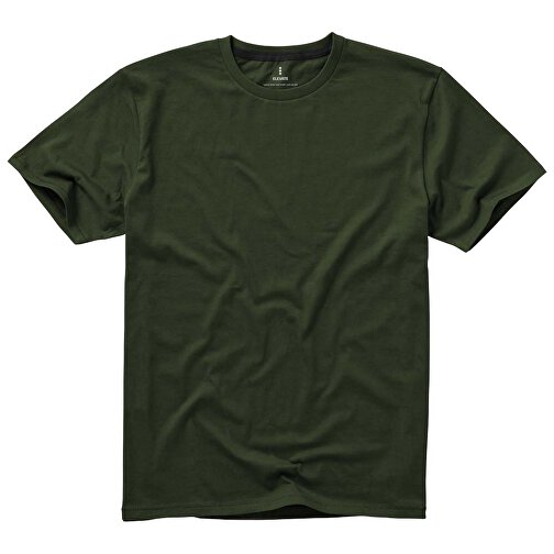 Nanaimo T-Shirt Für Herren , armeegrün, Single jersey Strick 100% BCI Baumwolle, 160 g/m2, XS, , Bild 9