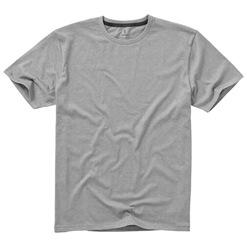 Nanaimo T-Shirt Für Herren , grau meliert, Single jersey Strick 90% Baumwolle, 10% Viskose, 160 g/m2, XS, , Bild 5