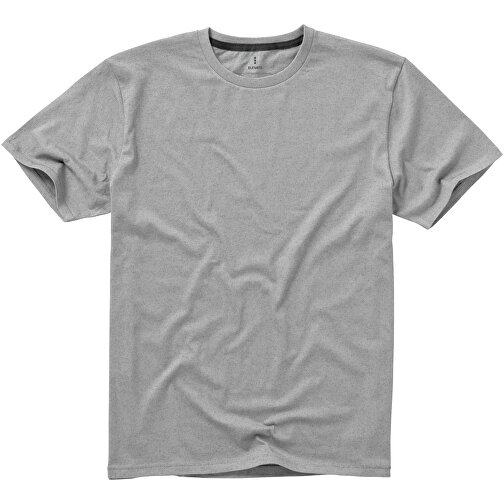 Nanaimo T-Shirt Für Herren , grau meliert, Single jersey Strick 90% Baumwolle, 10% Viskose, 160 g/m2, XS, , Bild 17