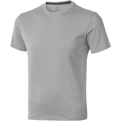 Nanaimo T-Shirt Für Herren , grau meliert, Single jersey Strick 90% Baumwolle, 10% Viskose, 160 g/m2, M, , Bild 1