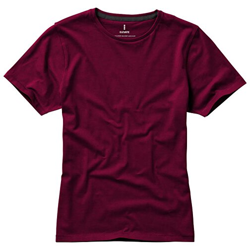 Nanaimo – T-Shirt Für Damen , bordeaux, Single jersey Strick 100% BCI Baumwolle, 160 g/m2, XS, , Bild 26