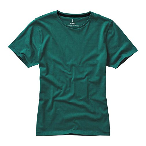 Nanaimo – T-Shirt Für Damen , waldgrün, Single jersey Strick 100% BCI Baumwolle, 160 g/m2, XS, , Bild 15