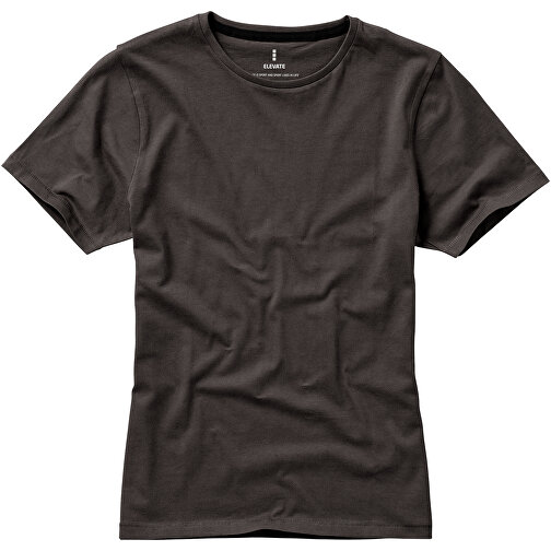 Nanaimo – T-Shirt Für Damen , anthrazit, Single jersey Strick 100% BCI Baumwolle, 160 g/m2, XS, , Bild 18