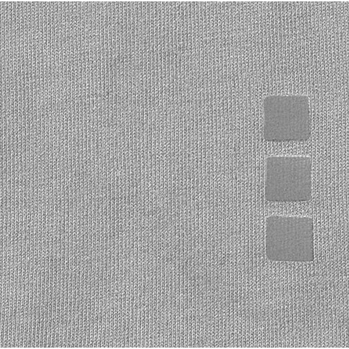 Nanaimo – T-Shirt Für Damen , grau meliert, Single jersey Strick 90% Baumwolle, 10% Viskose, 160 g/m2, S, , Bild 5