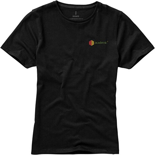 Nanaimo – T-Shirt Für Damen , schwarz, Single jersey Strick 100% BCI Baumwolle, 160 g/m2, XS, , Bild 2