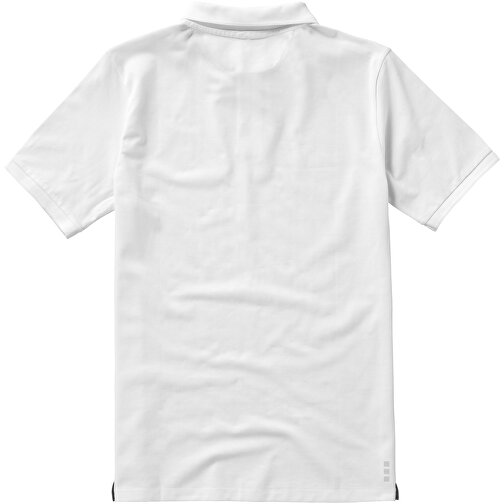 Calgary Poloshirt Für Herren , weiß, Piqué Strick 100% BCI Baumwolle, 200 g/m2, XS, , Bild 15