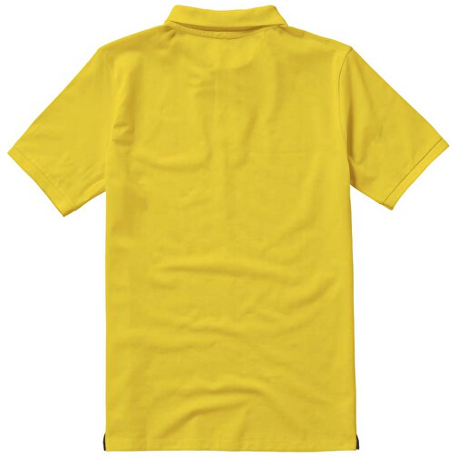 Calgary Poloshirt Für Herren , gelb, Piqué Strick 100% BCI Baumwolle, 200 g/m2, XS, , Bild 8