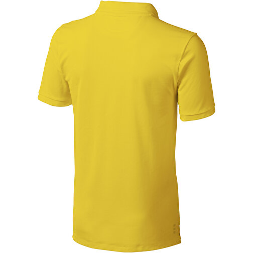 Calgary Poloshirt Für Herren , gelb, Piqué Strick 100% BCI Baumwolle, 200 g/m2, M, , Bild 4