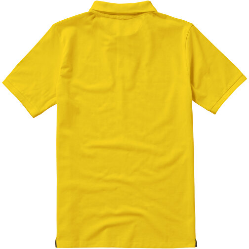 Calgary Poloshirt Für Herren , gelb, Piqué Strick 100% BCI Baumwolle, 200 g/m2, M, , Bild 15