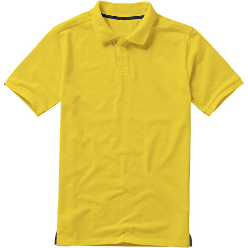 Calgary Poloshirt Für Herren , gelb, Piqué Strick 100% BCI Baumwolle, 200 g/m2, XXL, , Bild 2