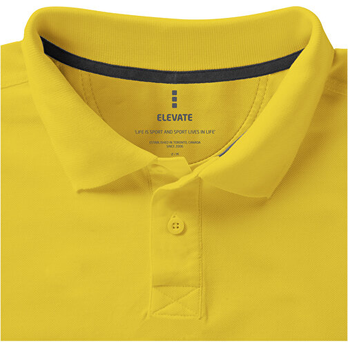 Calgary Poloshirt Für Herren , gelb, Piqué Strick 100% BCI Baumwolle, 200 g/m2, XXL, , Bild 5