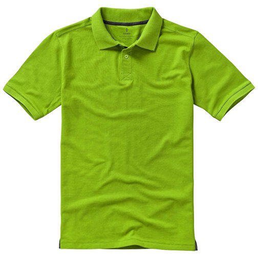 Calgary Poloshirt Für Herren , apfelgrün, Piqué Strick 100% BCI Baumwolle, 200 g/m2, XS, , Bild 15