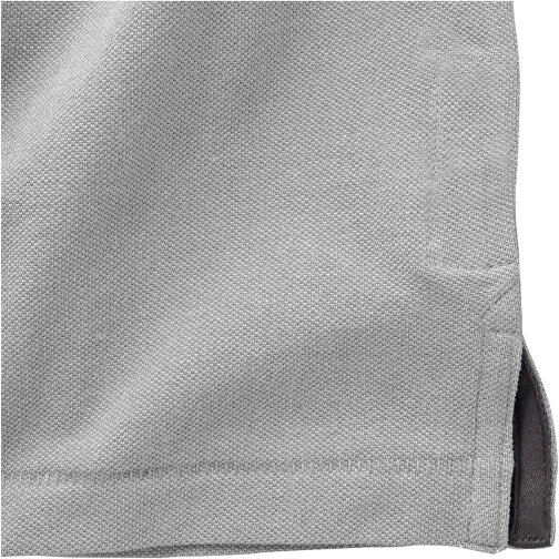 Calgary Poloshirt Für Herren , grau meliert, Piqué Strick 90% Baumwolle, 10% Viskose, 200 g/m2, S, , Bild 7