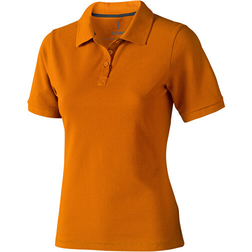 Calgary Poloshirt Für Damen , orange, Piqué Strick  Baumwolle, 200 g/m2, XS, , Bild 1