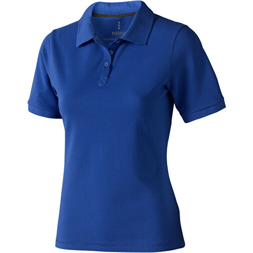 Calgary Poloshirt Für Damen , blau, Piqué Strick  Baumwolle, 200 g/m2, XS, , Bild 1