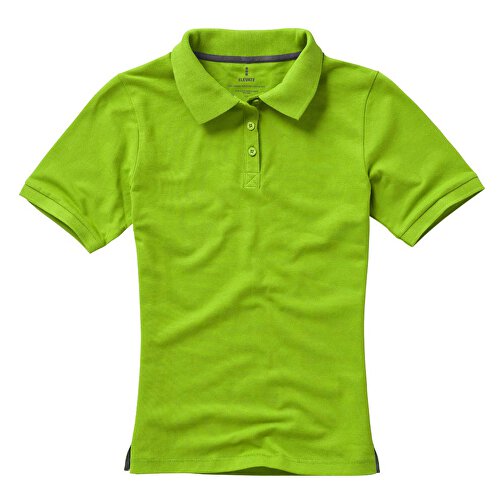 Calgary Poloshirt Für Damen , apfelgrün, Piqué Strick  Baumwolle, 200 g/m2, XS, , Bild 12