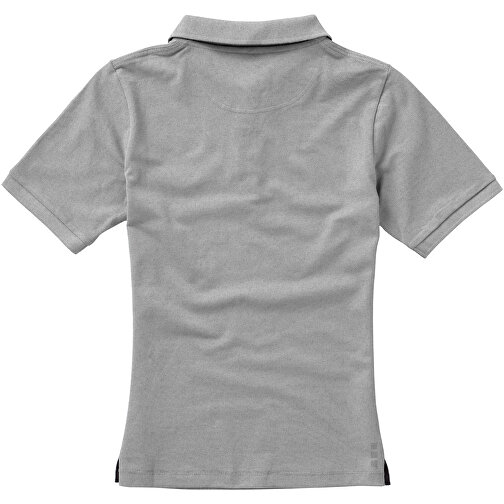 Calgary Poloshirt Für Damen , grau meliert, Piqué Strick 90% Baumwolle, 10% Viskose, 200 g/m2, XS, , Bild 10