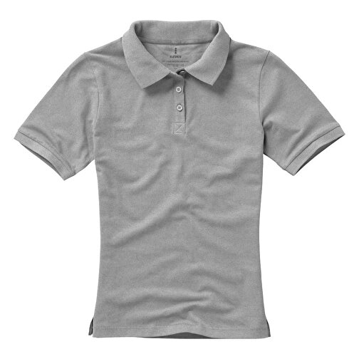 Calgary Poloshirt Für Damen , grau meliert, Piqué Strick 90% Baumwolle, 10% Viskose, 200 g/m2, S, , Bild 11