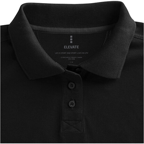 Calgary Poloshirt Für Damen , schwarz, Piqué Strick  Baumwolle, 200 g/m2, XS, , Bild 3
