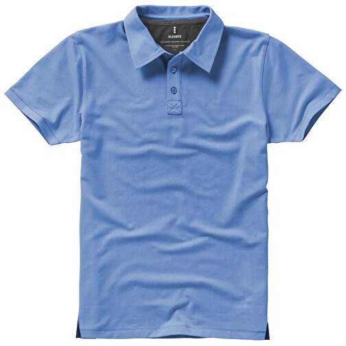 Markham Stretch Poloshirt Für Herren , hellblau, Double Pique Strick 5% Elastan, 95% BCI Baumwolle, 200 g/m2, M, , Bild 17