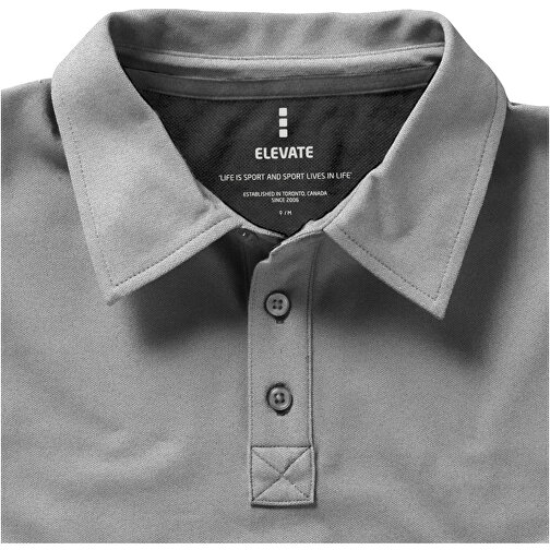 Markham Stretch Poloshirt Für Herren , grau meliert, Double Pique Strick 85% Baumwolle, 10% Viskose, 5% Elastan, 200 g/m2, XL, , Bild 6