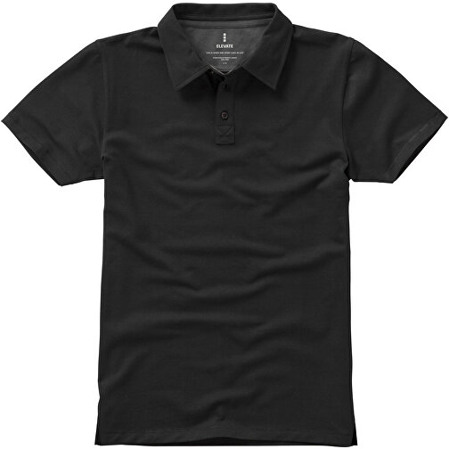 Markham Stretch Poloshirt Für Herren , schwarz, Double Pique Strick 5% Elastan, 95% BCI Baumwolle, 200 g/m2, XS, , Bild 7