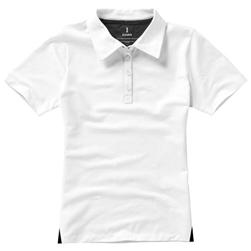 Markham Stretch Poloshirt Für Damen , weiss, Double Pique Strick 5% Elastan, 95% BCI Baumwolle, 200 g/m2, XS, , Bild 14
