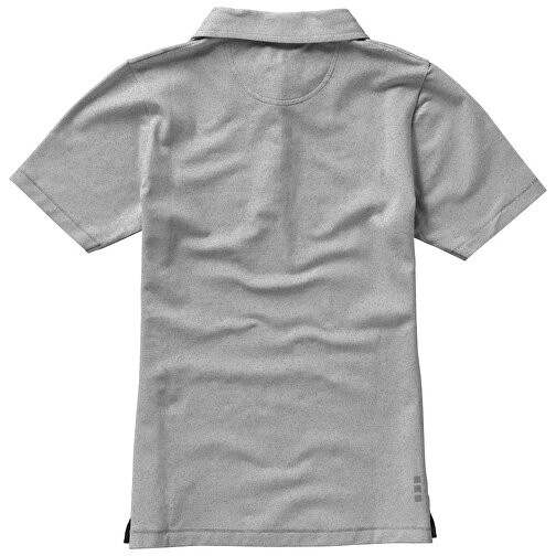 Markham Stretch Poloshirt Für Damen , grau meliert, Double Pique Strick 85% Baumwolle, 10% Viskose, 5% Elastan, 200 g/m2, XS, , Bild 9