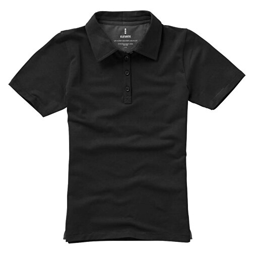 Markham Stretch Poloshirt Für Damen , schwarz, Double Pique Strick 5% Elastan, 95% BCI Baumwolle, 200 g/m2, XS, , Bild 25