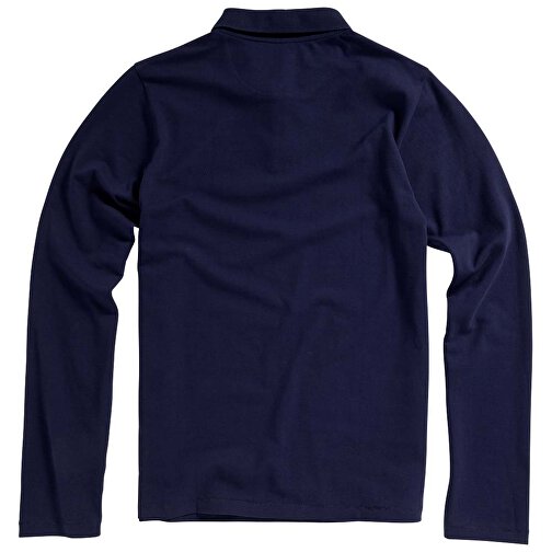 Oakville Langarm Poloshirt Für Herren , navy, Piqué Strick 100% BCI Baumwolle, 200 g/m2, XS, , Bild 22