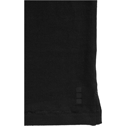 Oakville Langarm Poloshirt Für Herren , schwarz, Piqué Strick 100% BCI Baumwolle, 200 g/m2, S, , Bild 5