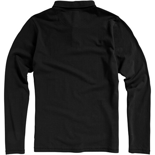 Oakville Langarm Poloshirt Für Herren , schwarz, Piqué Strick 100% BCI Baumwolle, 200 g/m2, S, , Bild 21
