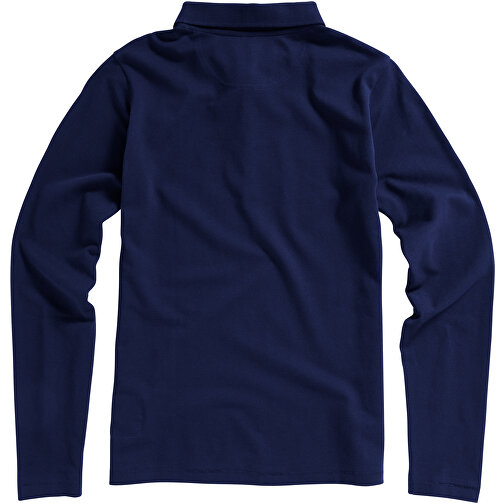 Oakville Langarm Poloshirt Für Damen , navy, Piqué Strick 100% BCI Baumwolle, 200 g/m2, XS, , Bild 18