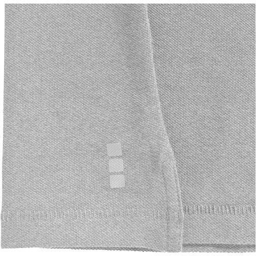 Oakville Langarm Poloshirt Für Damen , grau meliert, Piqué Strick 90% Baumwolle, 10% Viskose, 200 g/m2, S, , Bild 5