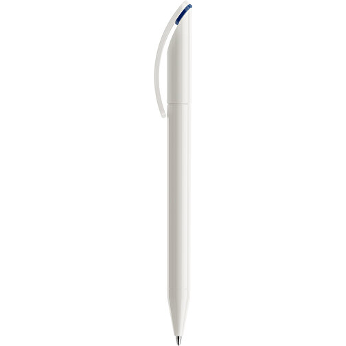 Prodir DS3 TPP Twist Kugelschreiber , Prodir, weiß / blau, Kunststoff, 13,80cm x 1,50cm (Länge x Breite), Bild 2