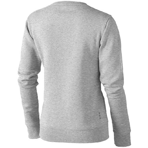 Surrey Sweatshirt Mit Rundhalsausschnitt Unisex , grau meliert, Strick 82% Baumwolle, 10% Viskose, 8% Polyester, 300 g/m2, L, , Bild 2