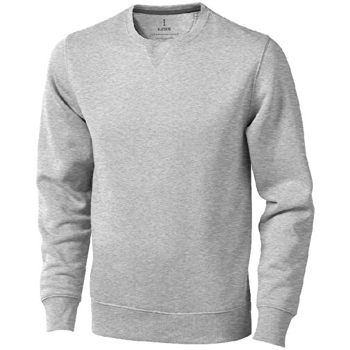 Surrey Sweatshirt Mit Rundhalsausschnitt Unisex , grau meliert, Strick 82% Baumwolle, 10% Viskose, 8% Polyester, 300 g/m2, XXXL, , Bild 1
