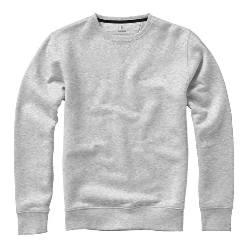 Surrey Sweatshirt Mit Rundhalsausschnitt Unisex , grau meliert, Strick 82% Baumwolle, 10% Viskose, 8% Polyester, 300 g/m2, XXS, , Bild 8