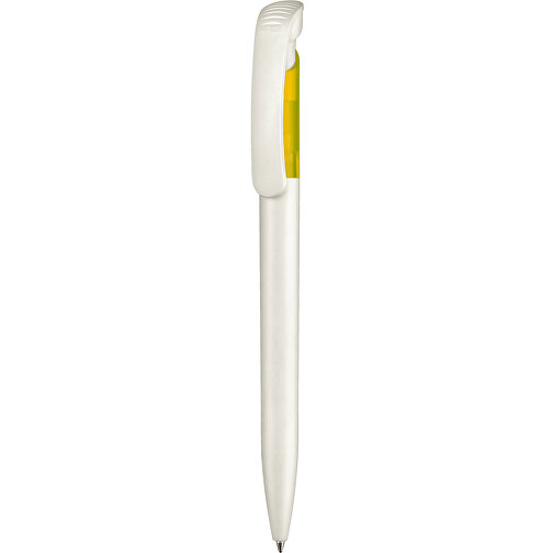Kugelschreiber BIO-PEN , Ritter-Pen, ananas-gelb, Cellulose-Kunststoff ABS, 14,80cm (Länge), Bild 1