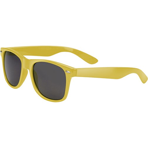 Sonnenbrille LS-200 , gelb, Kunststoff, 14,25cm x 4,28cm x 14,50cm (Länge x Höhe x Breite), Bild 1