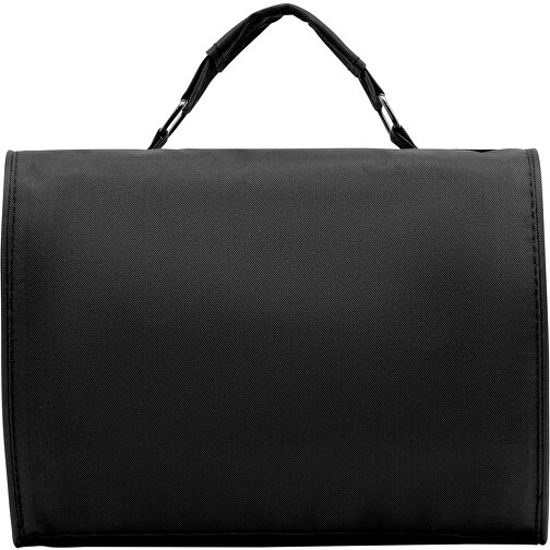 Kosmetiktasche STAR , schwarz, 300D Polyester, 25,00cm x 18,00cm x 8,00cm (Länge x Höhe x Breite), Bild 3