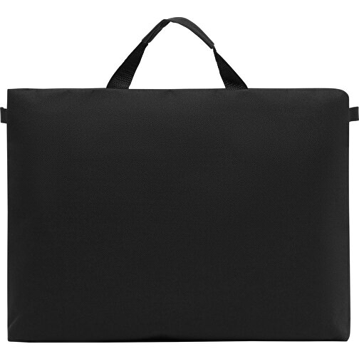 Dokumententasche FILE , schwarz, 600D Polyester, 38,50cm x 3,00cm x 28,50cm (Länge x Höhe x Breite), Bild 3