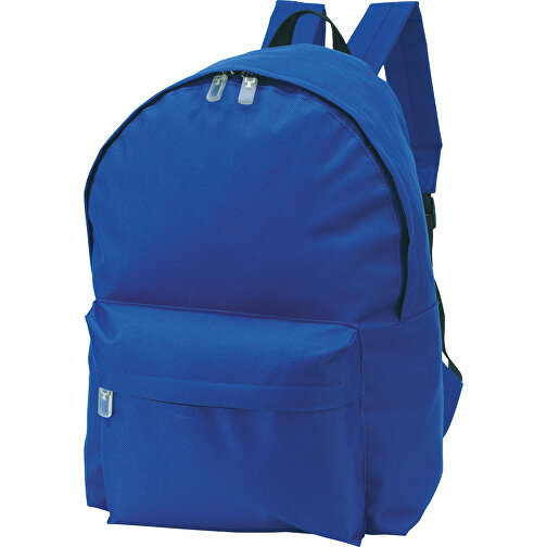 Rucksack TOP , blau, 600D Polyester, 40,00cm x 14,00cm x 28,00cm (Länge x Höhe x Breite), Bild 1